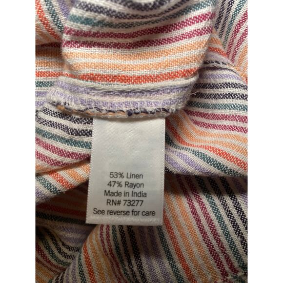 Sonoma - Multicolor Striped Tank Dress With Pockets - NWT - Picture 10 of 10